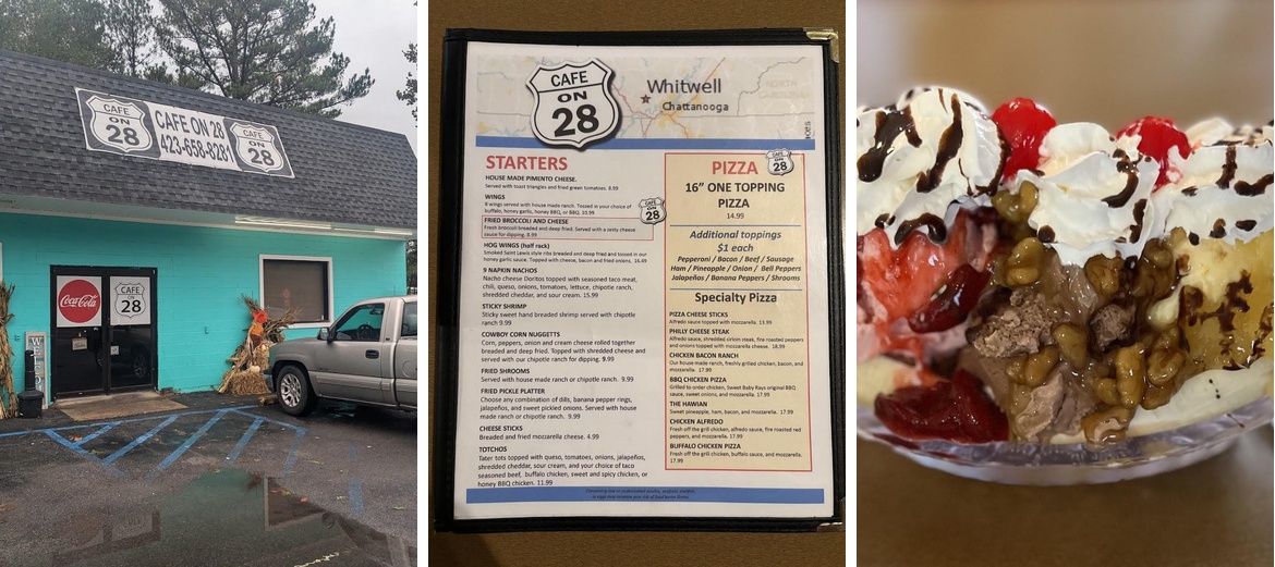 Cafe on 28 Menu